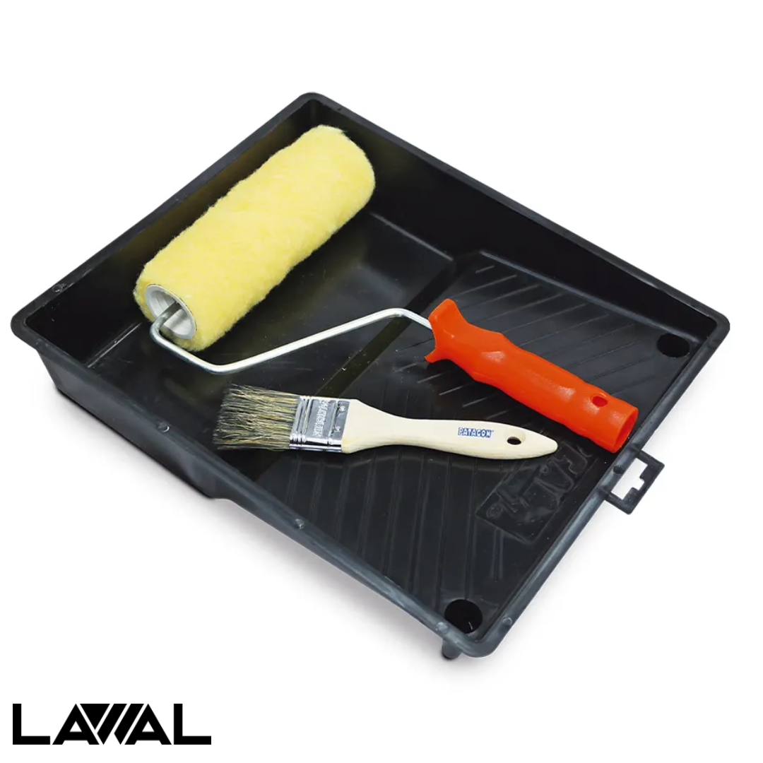 KIT PINTURA BANDEJA, BROCHA Y RODILLO