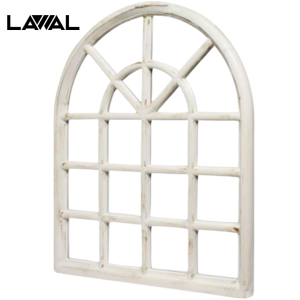 VENTANA ENVEJECIDA BLANCA 45X62
