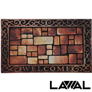 LIMPIA PIE WELCOME ROJO 46X76