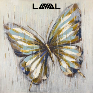 MARIPOSA LADEADA 80x80