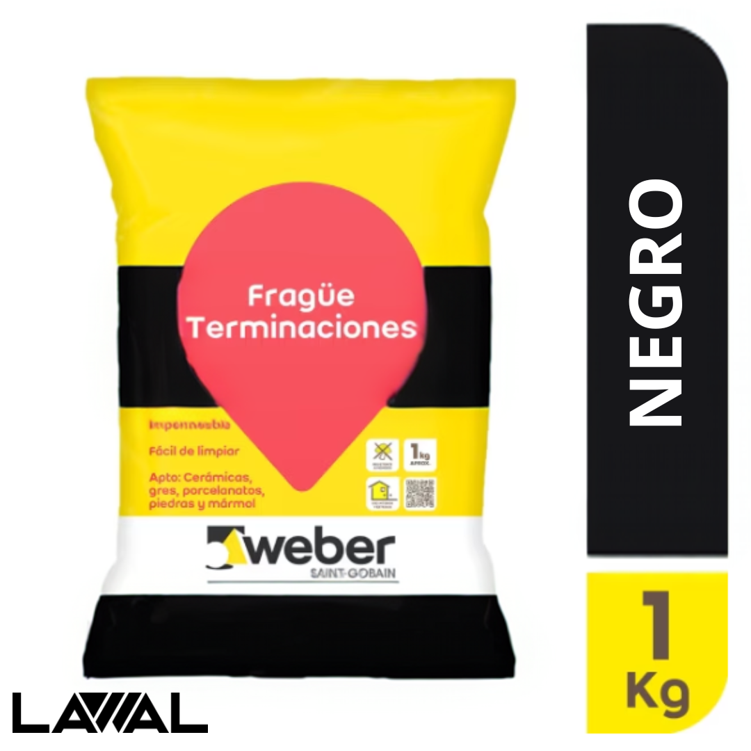 FRAGUE WEBER NEGRO 1K