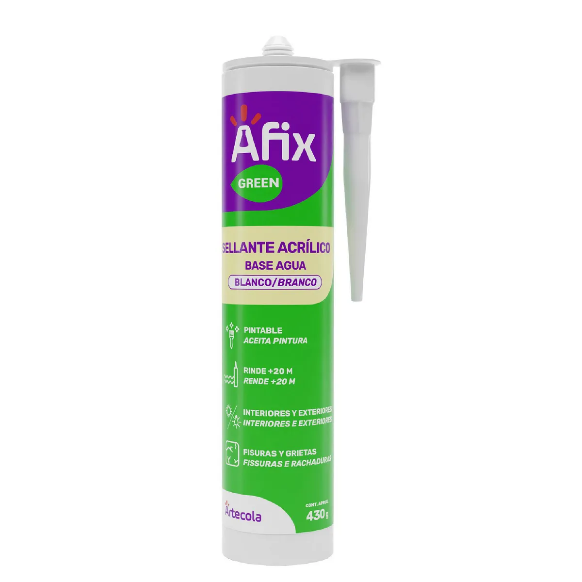SELLANTE BLANCO PINTABLE 370GR UN